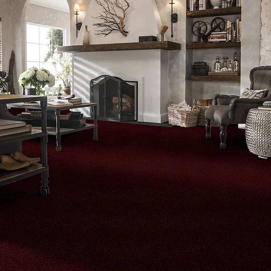 Shaw Floors Town Creek II Vintage Wine 52S30_00801