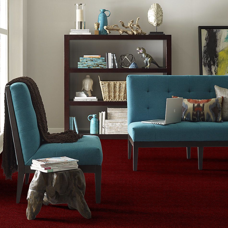 Shaw Floors All Star Weekend III Net Red Wine 00801_E0773