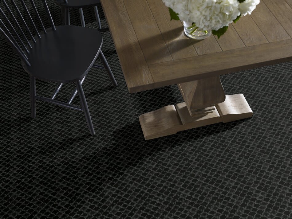 Shaw Floors Home Fn Gold Ceramic Geoscapes Fan Black 00900_TG86A