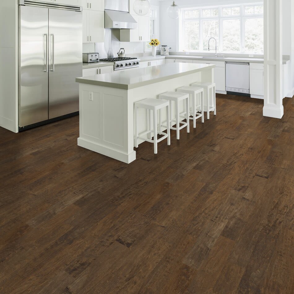 Shaw Floors Carpets Plus Hardwood Destination Etched Maple 6.38 Bison 03000_CH892