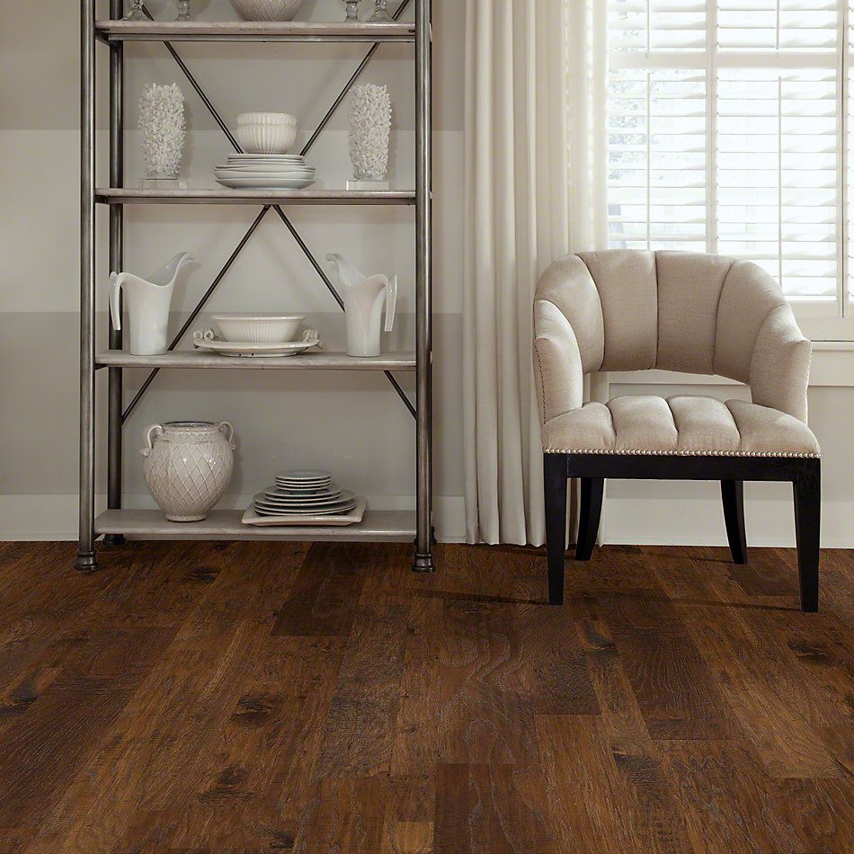 Shaw Floors Shaw Hardwoods Sequoia Hickory Mixed Width Canyon 07002_SW546