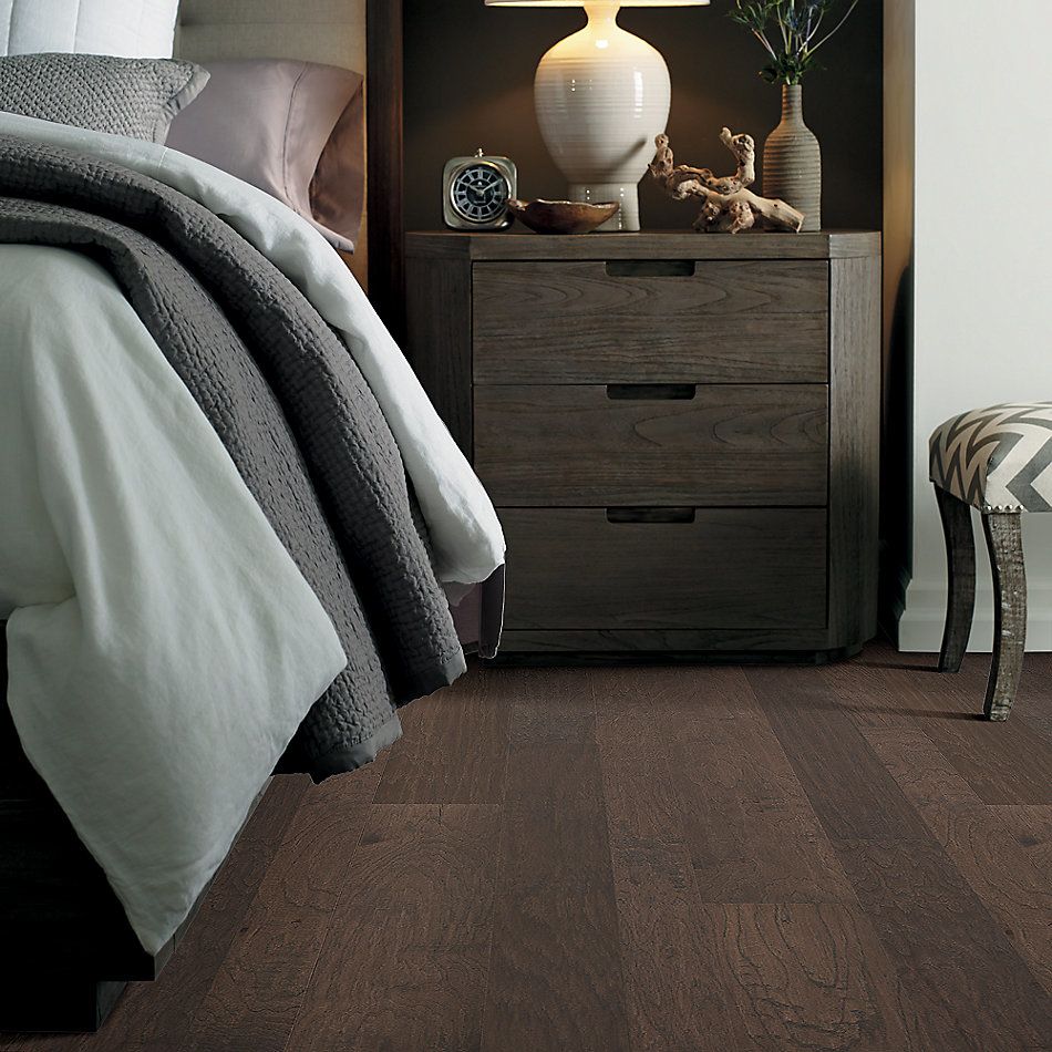 Shaw Floors Home Fn Gold Hardwood Wayward Hickory Mixed Width Pumice 07073_HW718