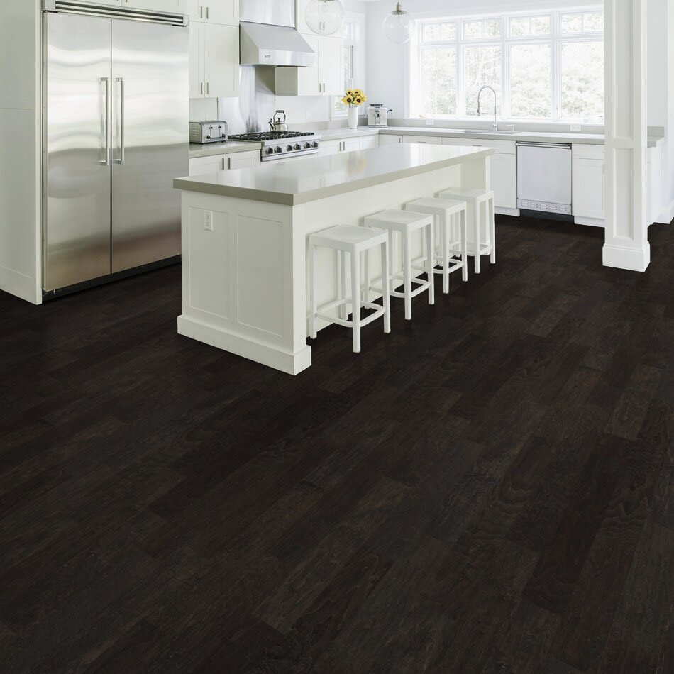 Shaw Floors Carpets Plus Hardwood Destination Etched Maple 6.38 Midnight 09003_CH892
