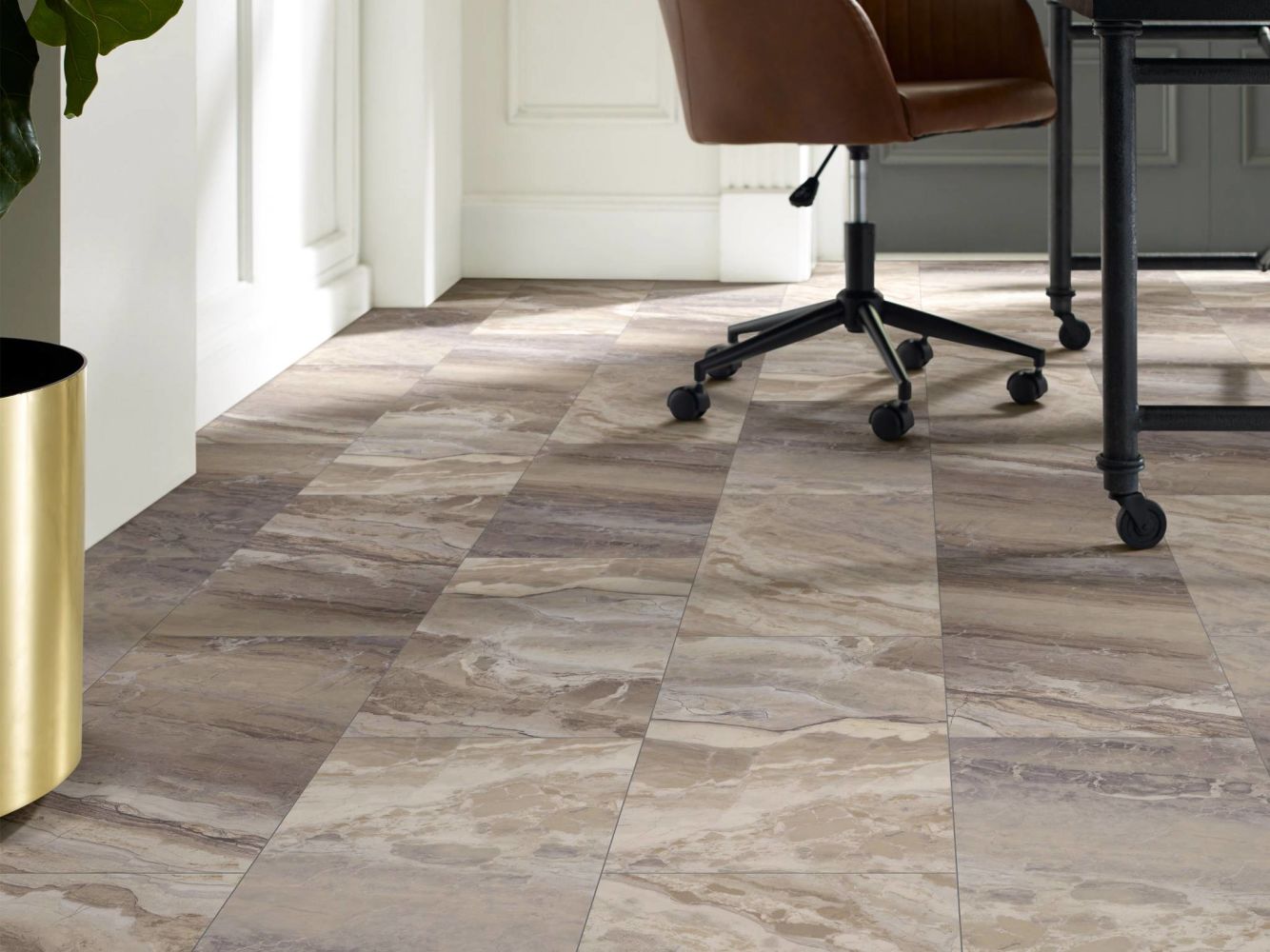 Resilient Residential Paragon Tile Plus Shaw Floors  Pyrite 06016_1022V