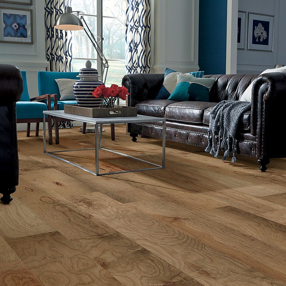 Shaw Floors Duras Hardwood Memorial Hickory Scraped Alamo 11022_HW597