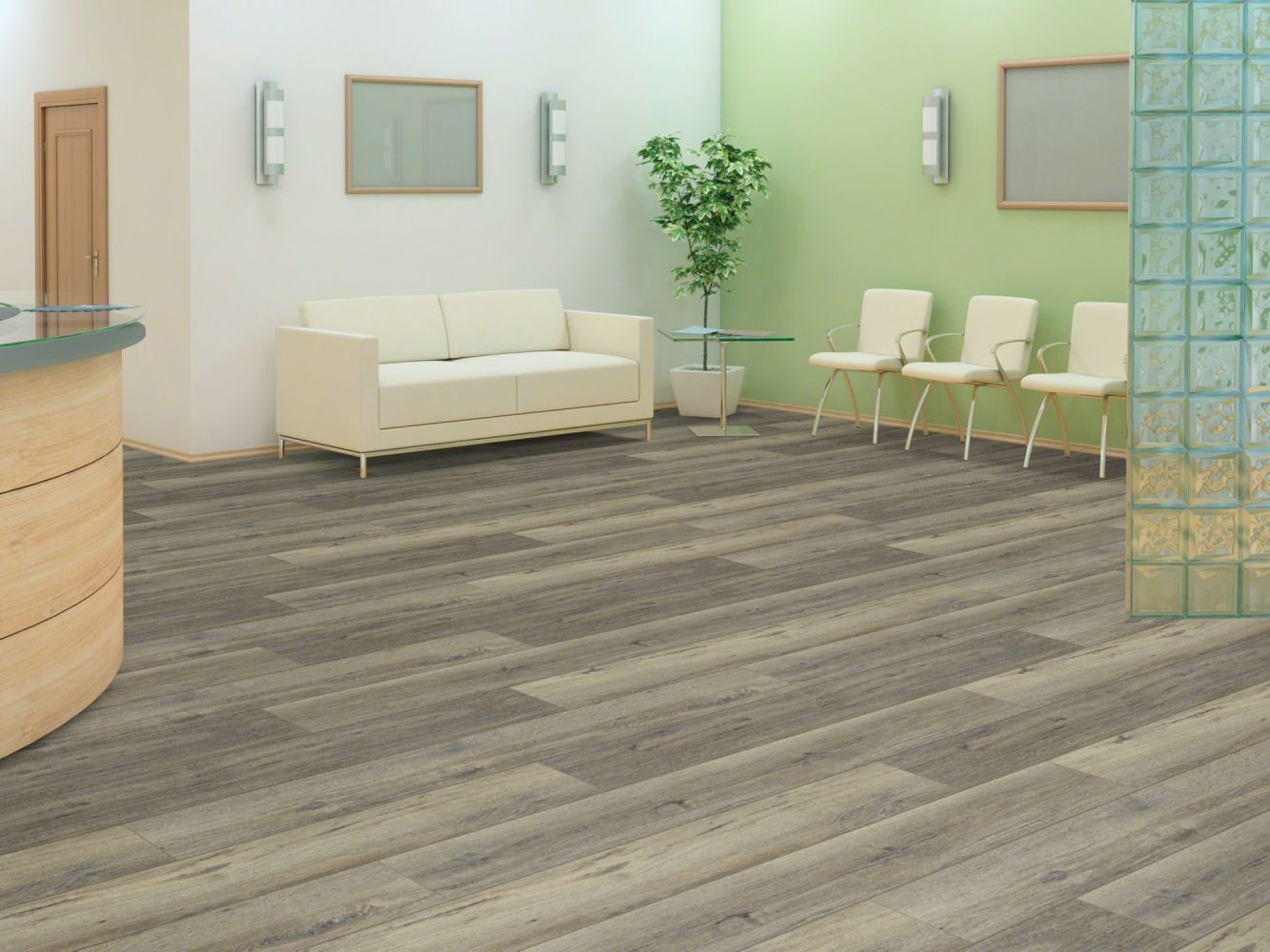 Shaw Floors Resilient Residential Intrepid HD Plus Sandy Oak 05005_2024V