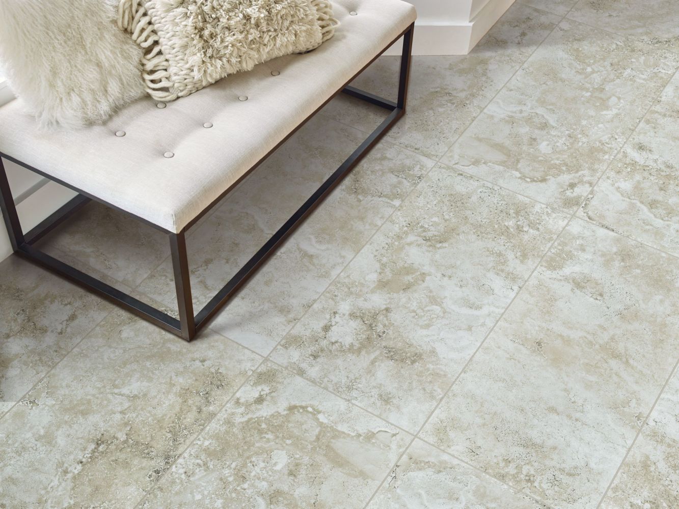 Shaw Floors Ceramic Solutions Stonework 17×17 Beige 00200_244TS