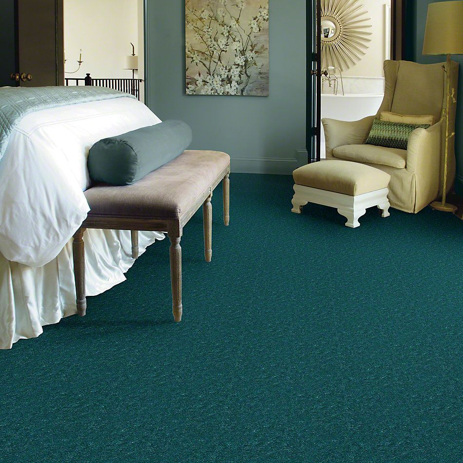 Shaw Floors Cascade II Glowing Teal 52350_50303