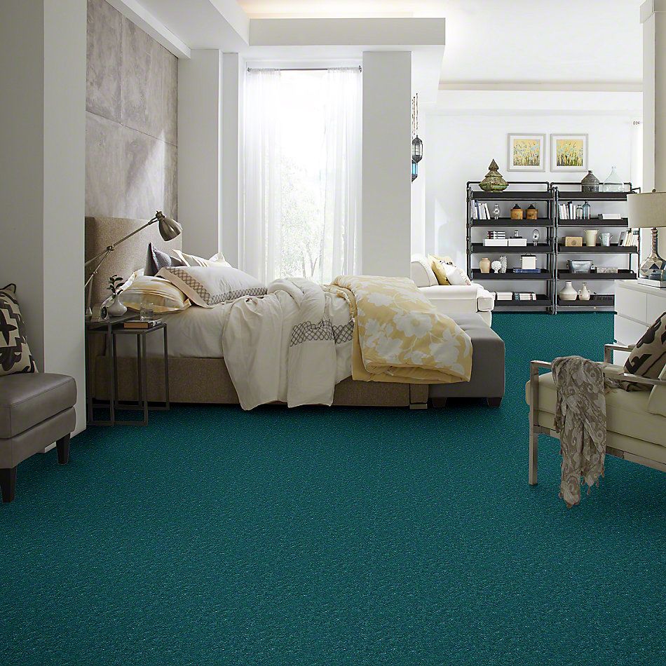 Shaw Floors Cascade II Glowing Teal 52350_50303