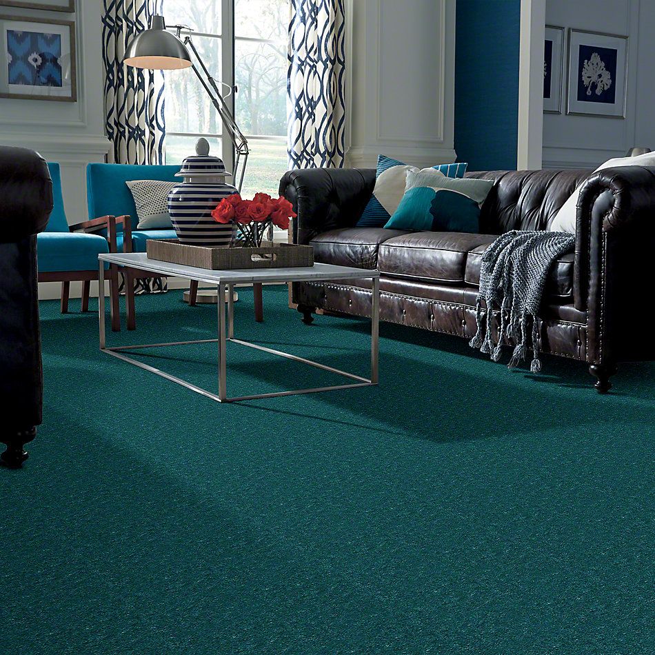 Shaw Floors Cascade II Glowing Teal 52350_50303