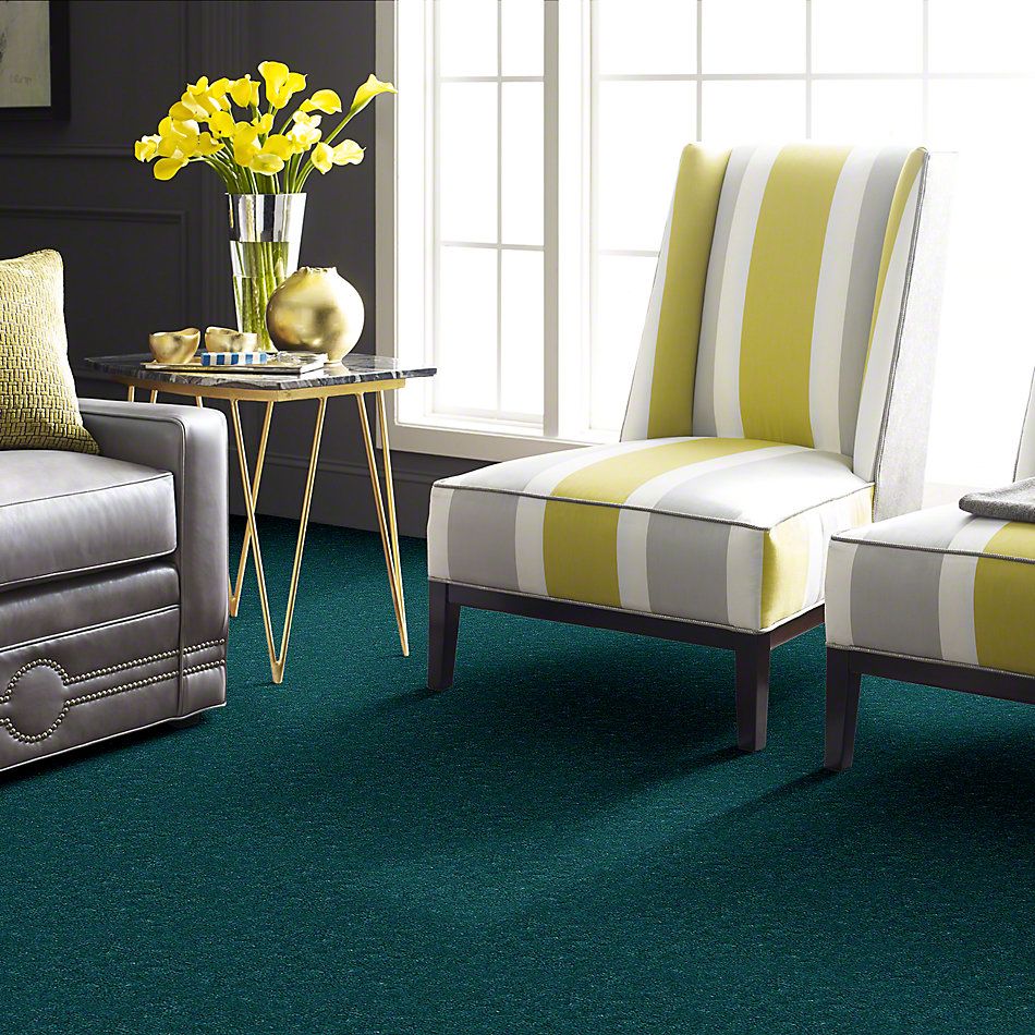 Shaw Floors Cascade II Glowing Teal 52350_50303