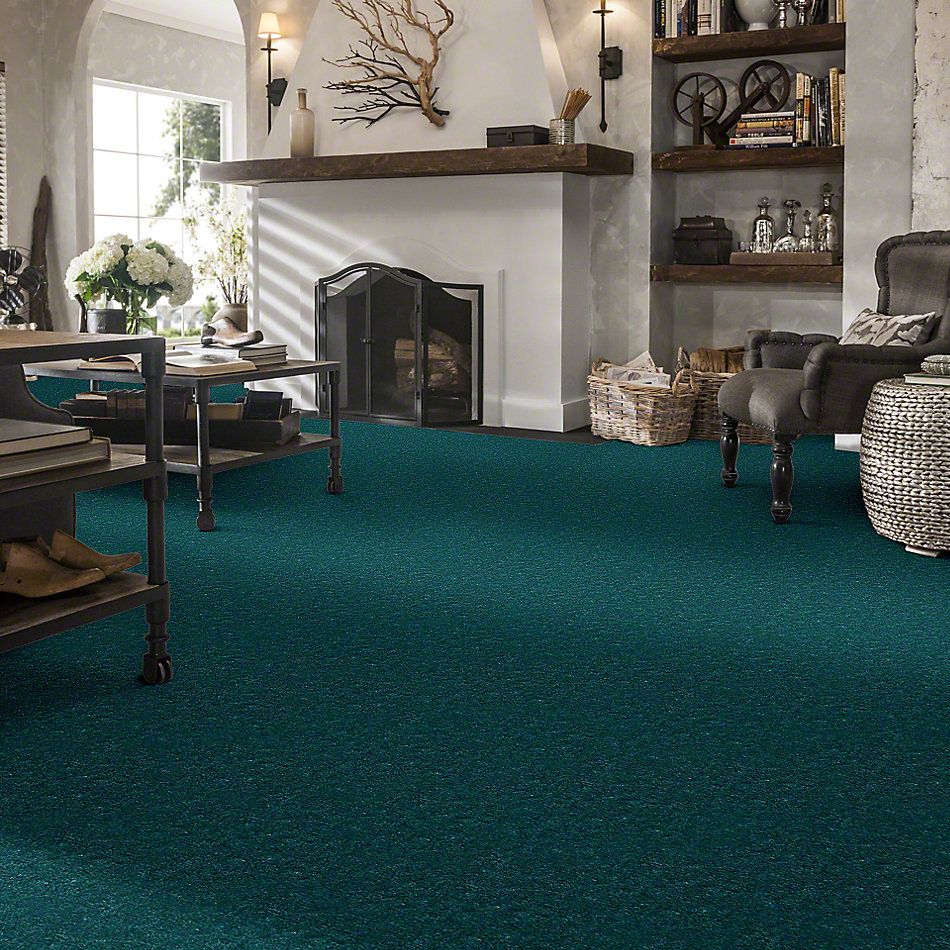 Shaw Floors Cascade II Glowing Teal 52350_50303