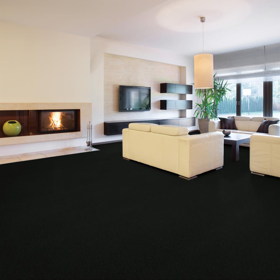 Shaw Floors Shaw Design Center Lacona 12′ Coal Black 55502_5C161