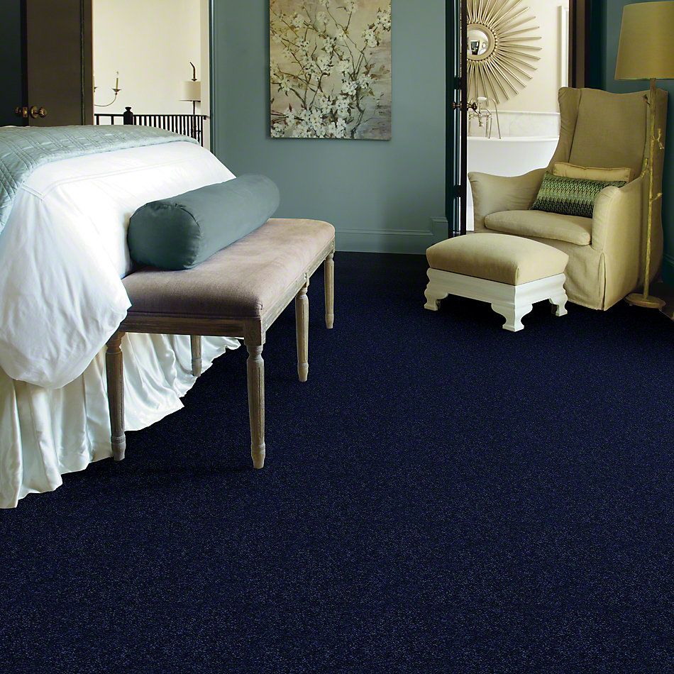 Shaw Floors Dashing II 12′ Darkest Denim 58402_A4258