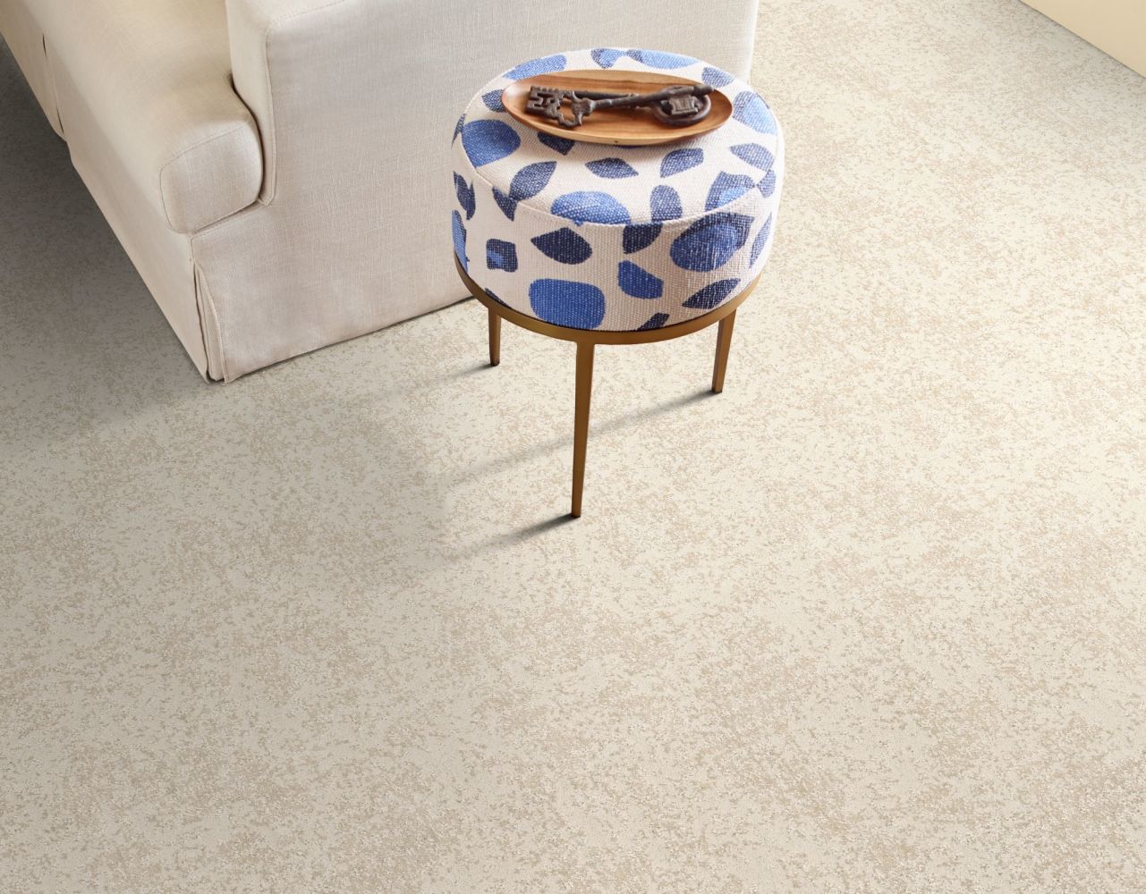 Shaw Floors Caress By Shaw Artistic Presence Net Delicate Cream 00156_5E374