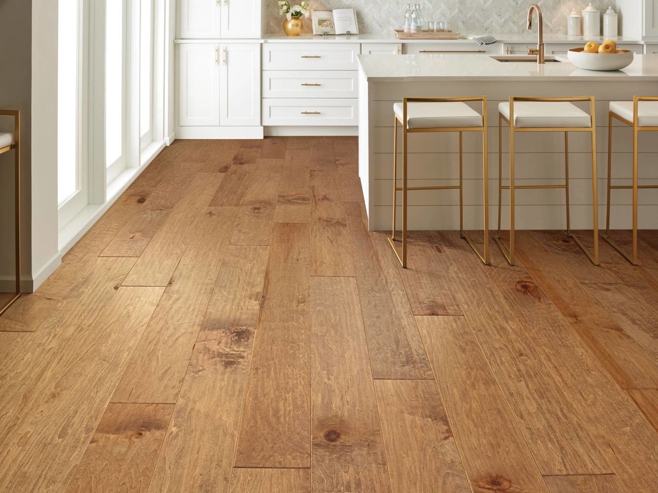 Shaw Floors Carpets Plus Hardwood Destination Etched Maple 6.38 Gold Dust 01001_CH892