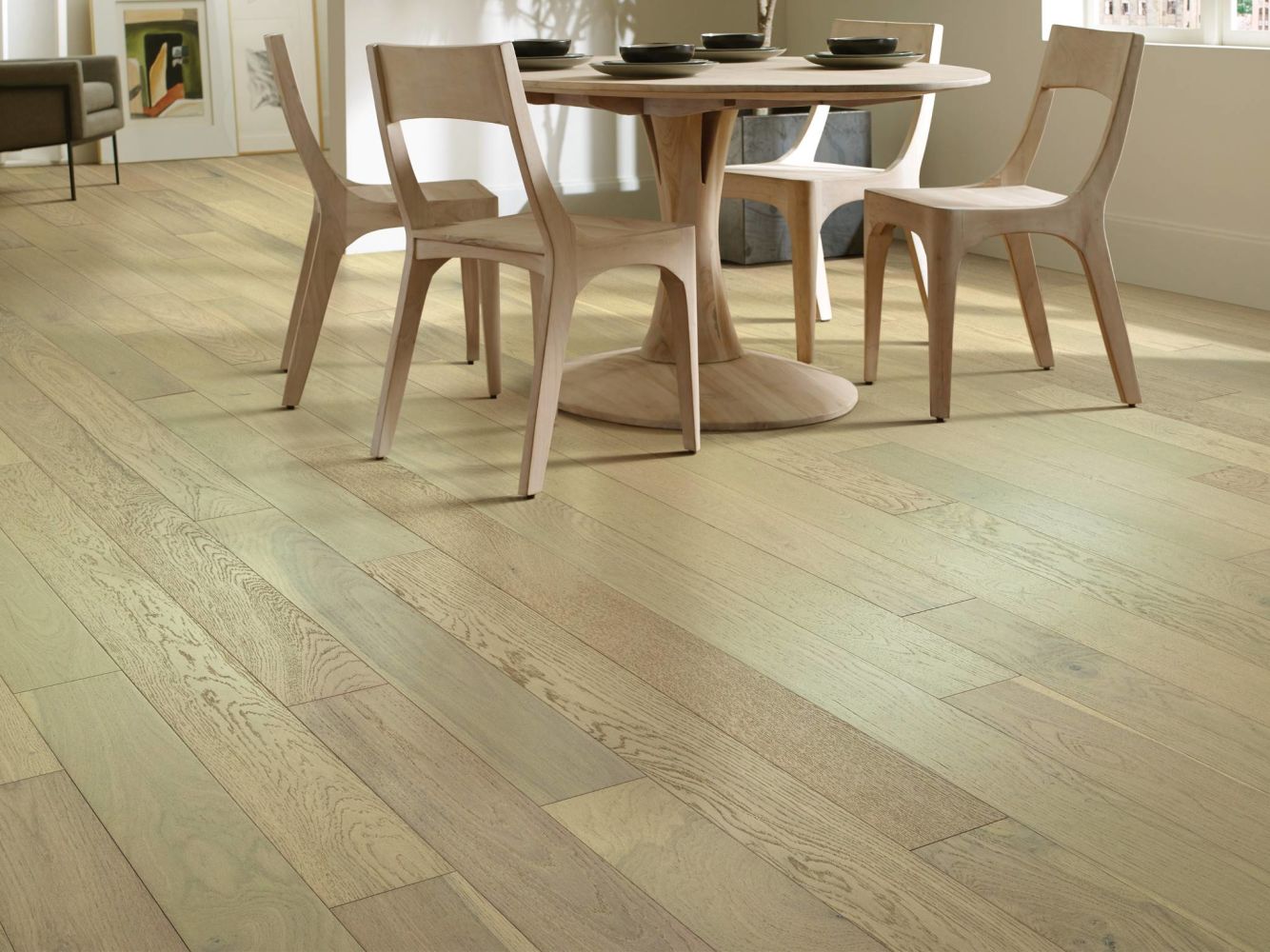 Shaw Floors Carpets Plus Hardwood Destination Brush Stroked Oak Carnegie 01028_CH905