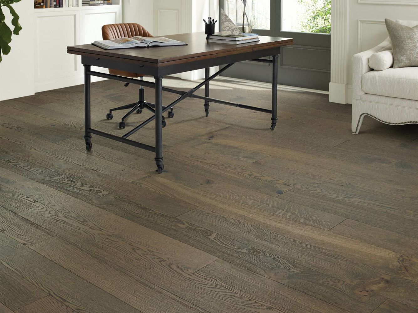 Shaw Floors Carpets Plus Hardwood Destination Brush Stroked Oak Morgan 07024_CH905