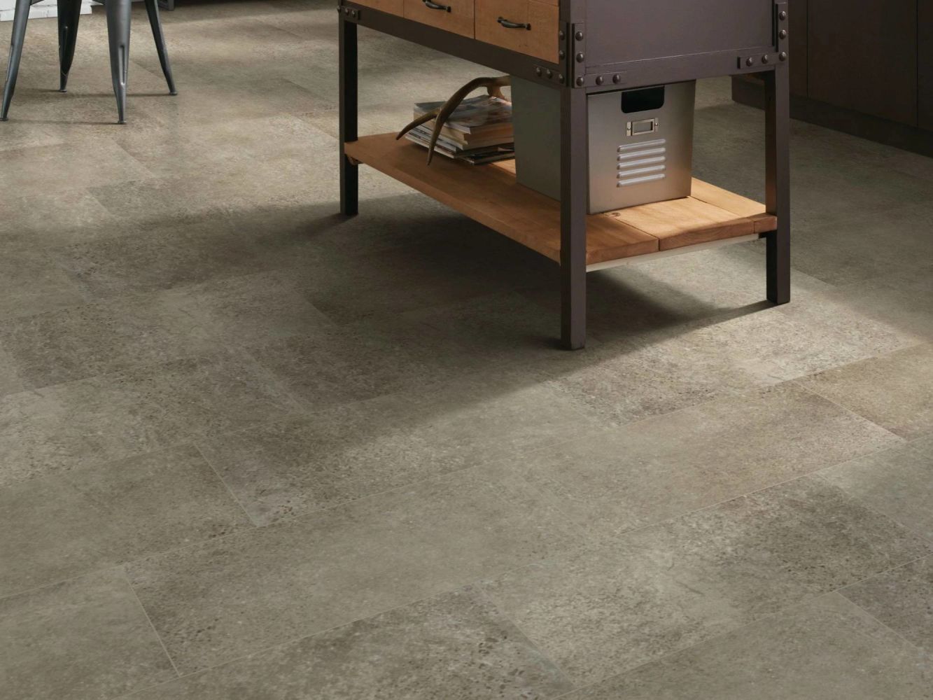 Shaw Floors Cp Colortile Rigid Core Plank And Tile Aspire Tile Iron 07051_CV197