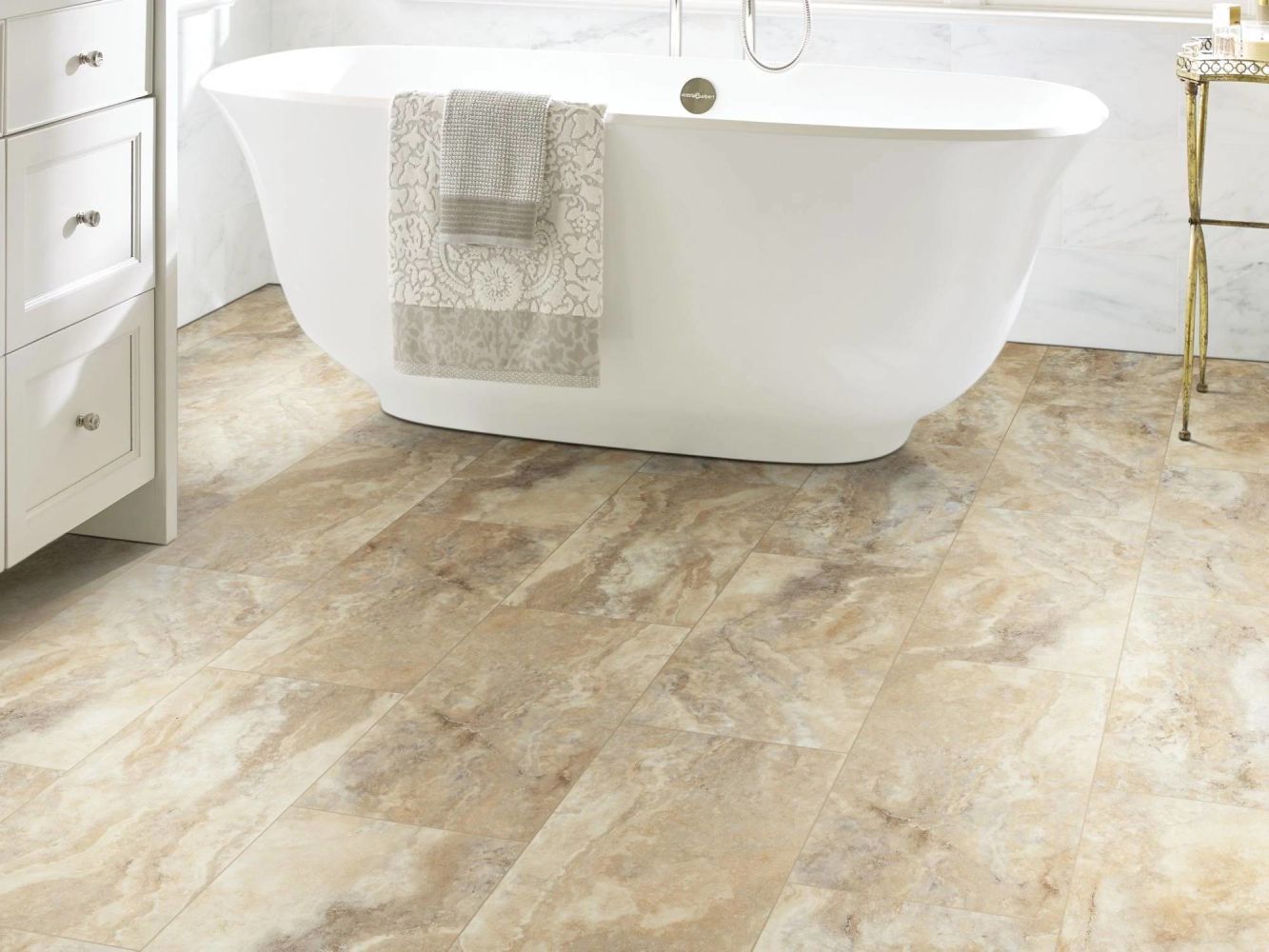 Shaw Floors Cp Colortile Rigid Core Plank And Tile Aspire Tile Clay 07052_CV197