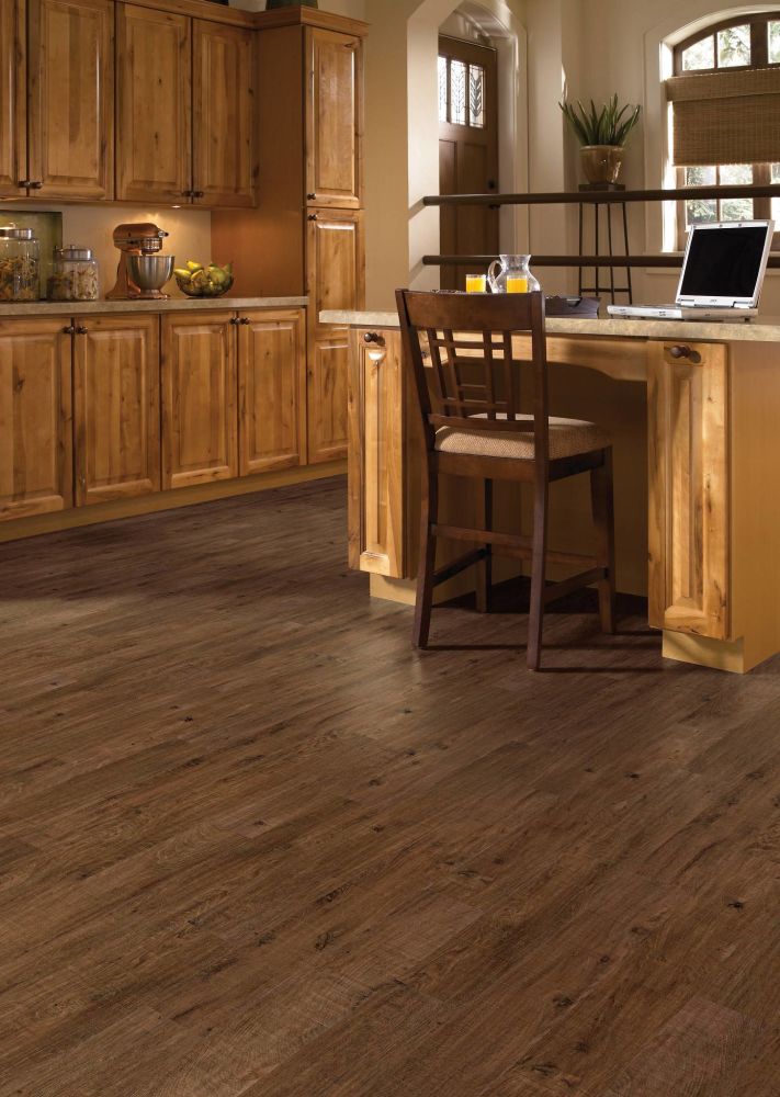 Shaw Floors Carpets Plus COREtec Essentials 5″ Deep Smoked Oak 00202_CV233
