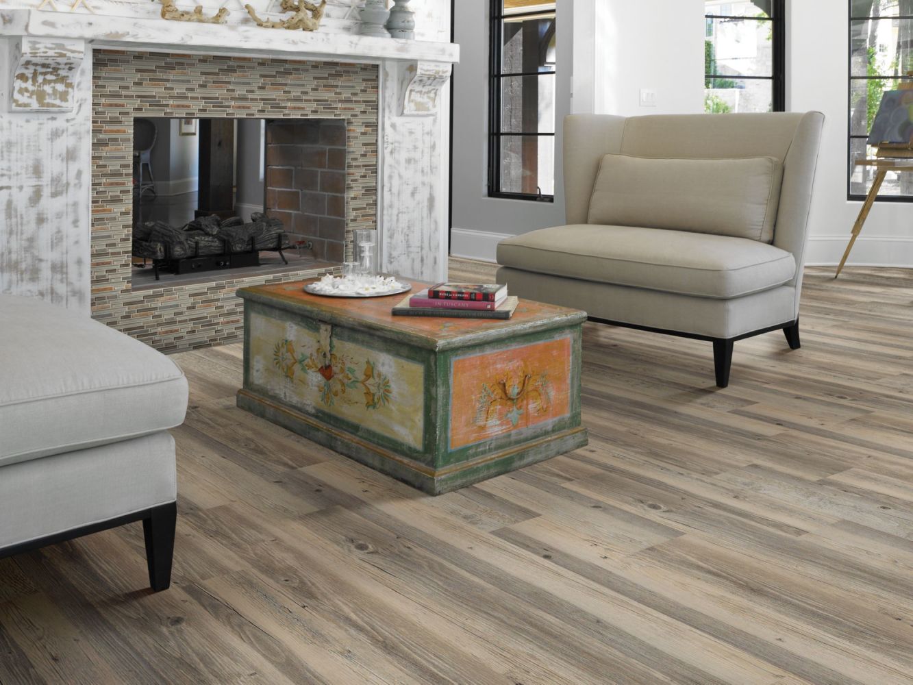 Shaw Floors Resilient Residential Creekmore 12 Plank Lancaster 00520_FR259