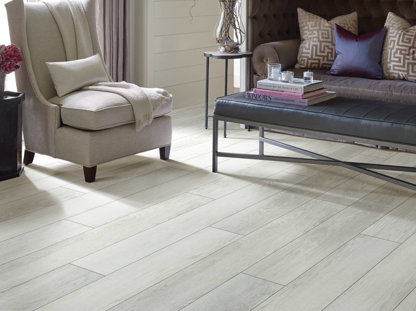 Shaw Floors Home Fn Gold Laminate Variations Cool White 01020_HL424