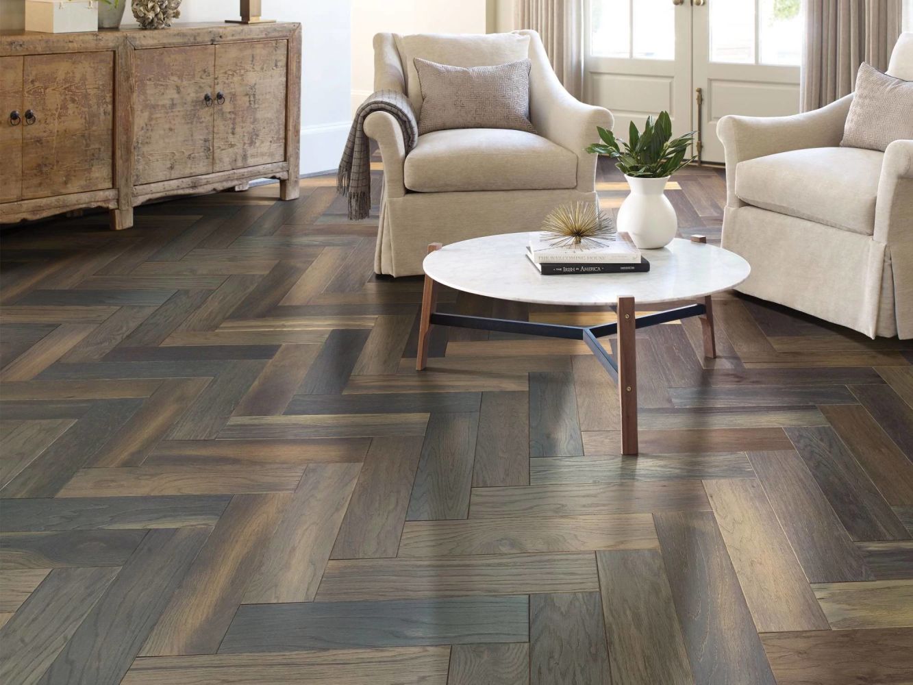 Anderson Tuftex Anderson Hardwood Old Country Herringbone Hanover 19009_HWOCH