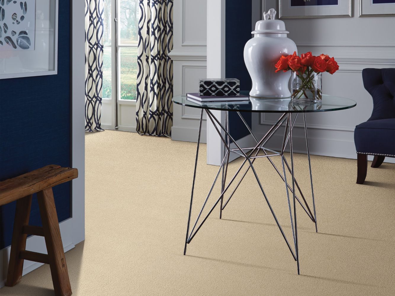 Shaw Floors Caress By Shaw Cashmere Classic I Fresh Cream 00121_CCS68