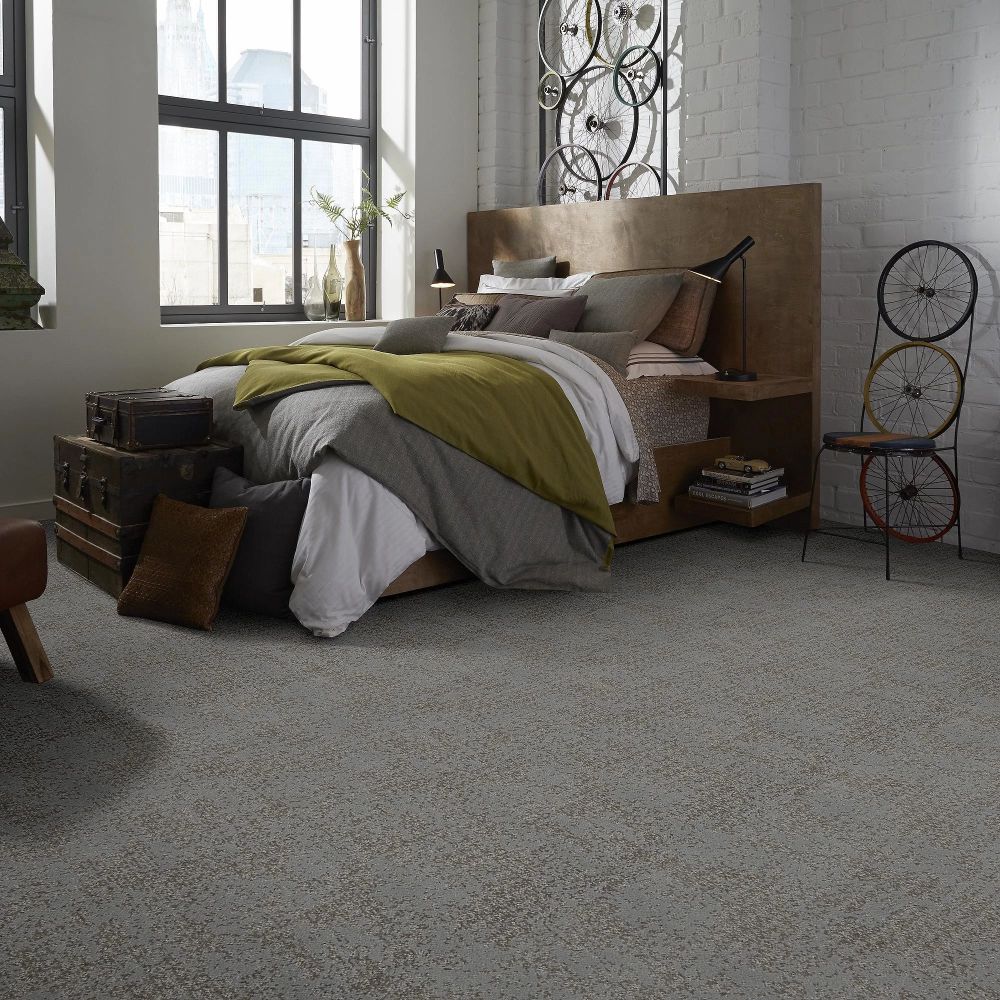 Shaw Floors Caress By Shaw Artistic Presence Grounded Gray 00536_CC73B