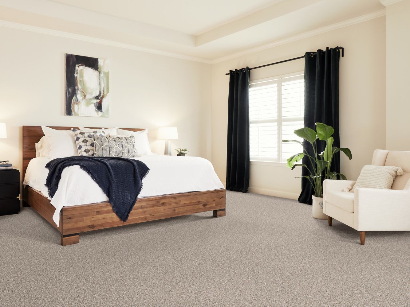 Shaw Floors Simply The Best ELEVATED III Dawn Beige 00107_5E863