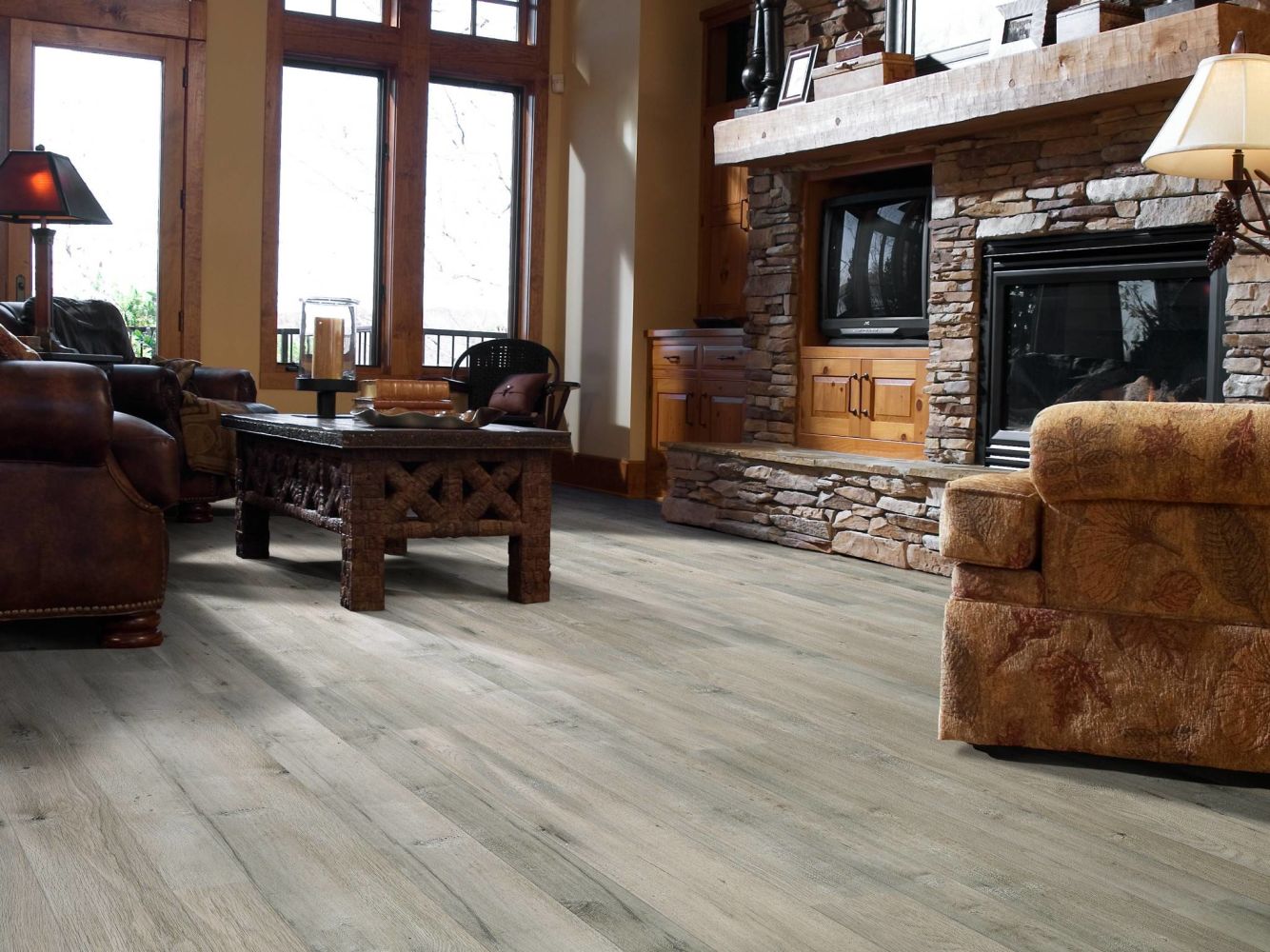 Shaw Floors Pulte Home Hard Surfaces Manor Living Alloy 05004_PW362