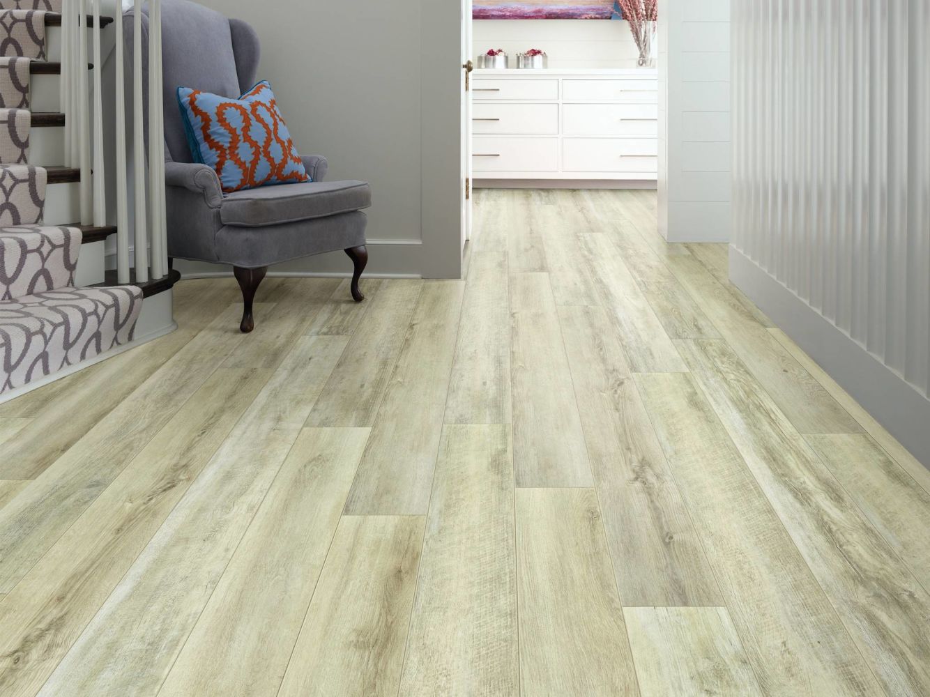 Shaw Floors Pulte Home Hard Surfaces Mission Plus XL HD Driftwood Oak 01029_PW779