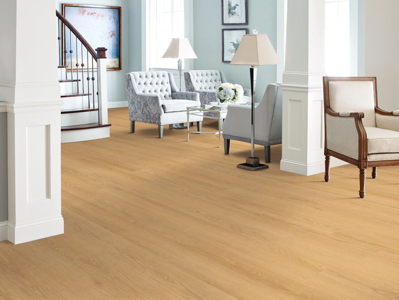 Philadelphia Commercial Resilient Commercial Willow Oak 4mm Golden Oak 01229_5717V