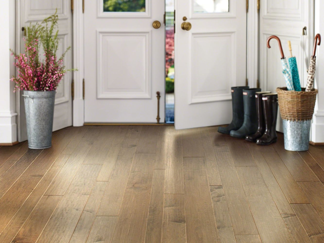 Shaw Floors SFA Fairbanks Maple Mixed Width Buckskin 02005_SA461
