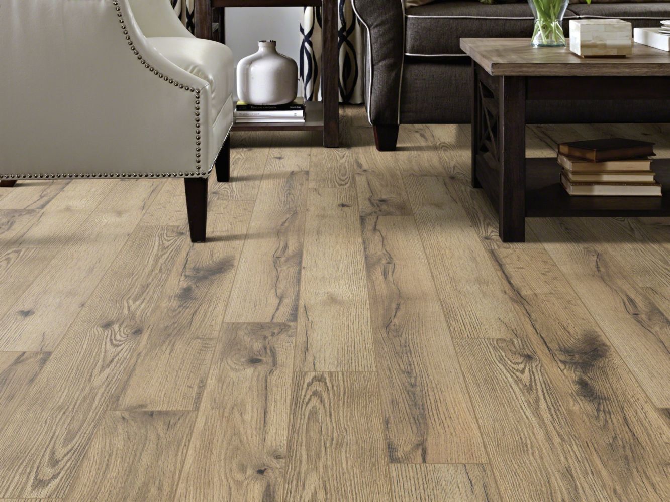 Shop Shaw Floors Versalock Laminate Gold Coast Paradise Beige 01014