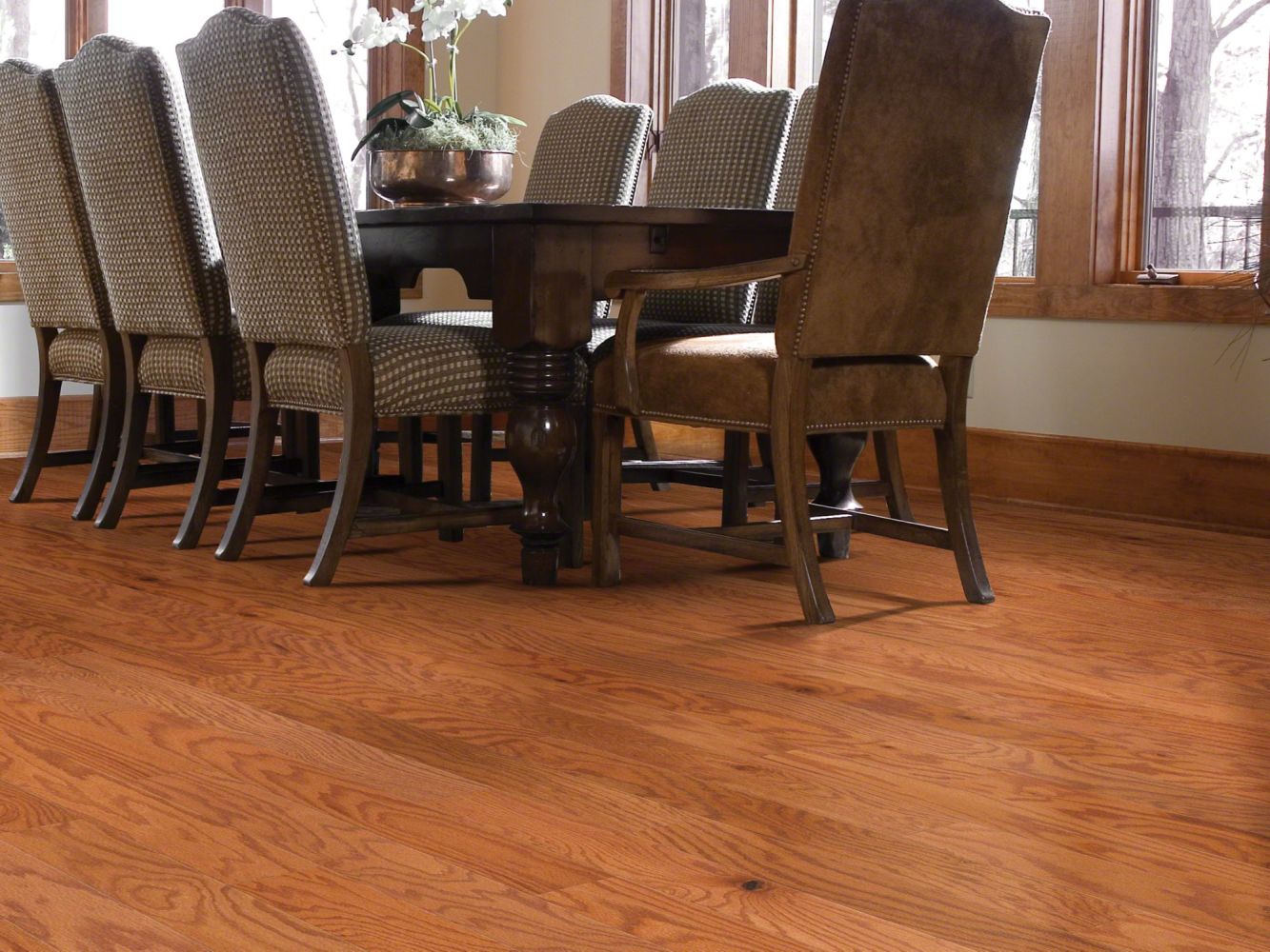 Shaw Floors Shaw Hardwoods Hawkins 5 Gunstock 00609_SW488