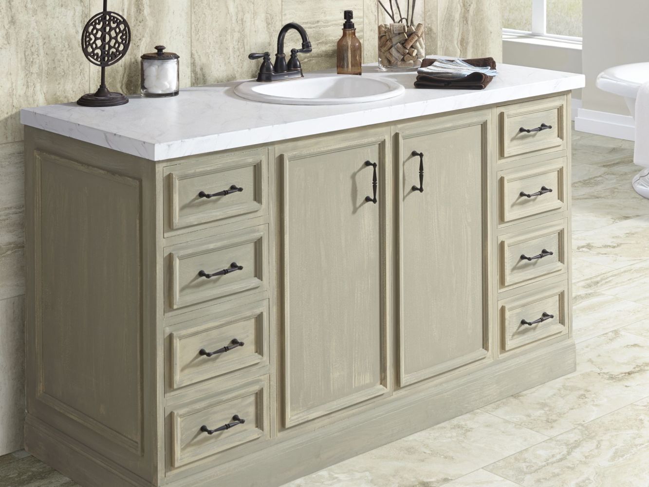 Shaw Floors Home Fn Gold Ceramic Saturn 18×18 Taupe 00750_TG28A