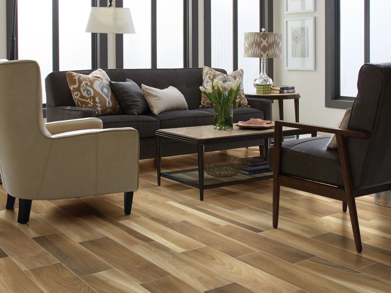 Shaw Floors Home Fn Gold Ceramic Revolution 6×36 Natural 00200_TGN66