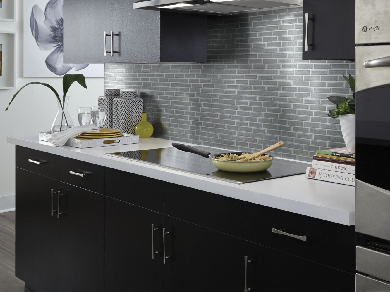 Shaw Floors Toll Brothers Ceramics Geoscapes Random Linear Dark Grey 00550_TL45C