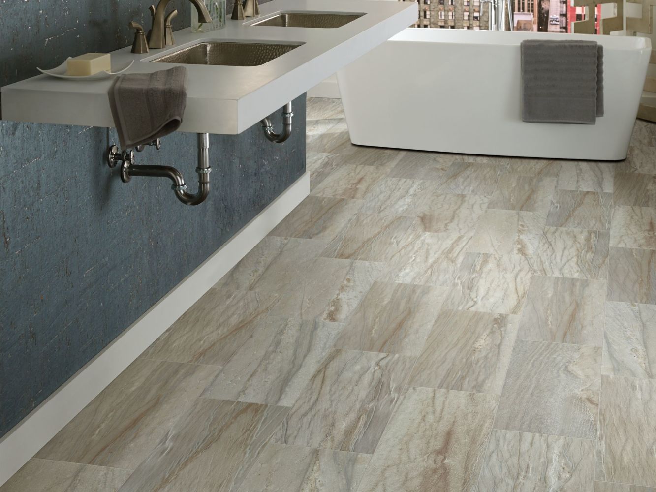 Shaw Floors Toll Brothers Ceramics Tide Water Mosaic Maya 00700_TL76C