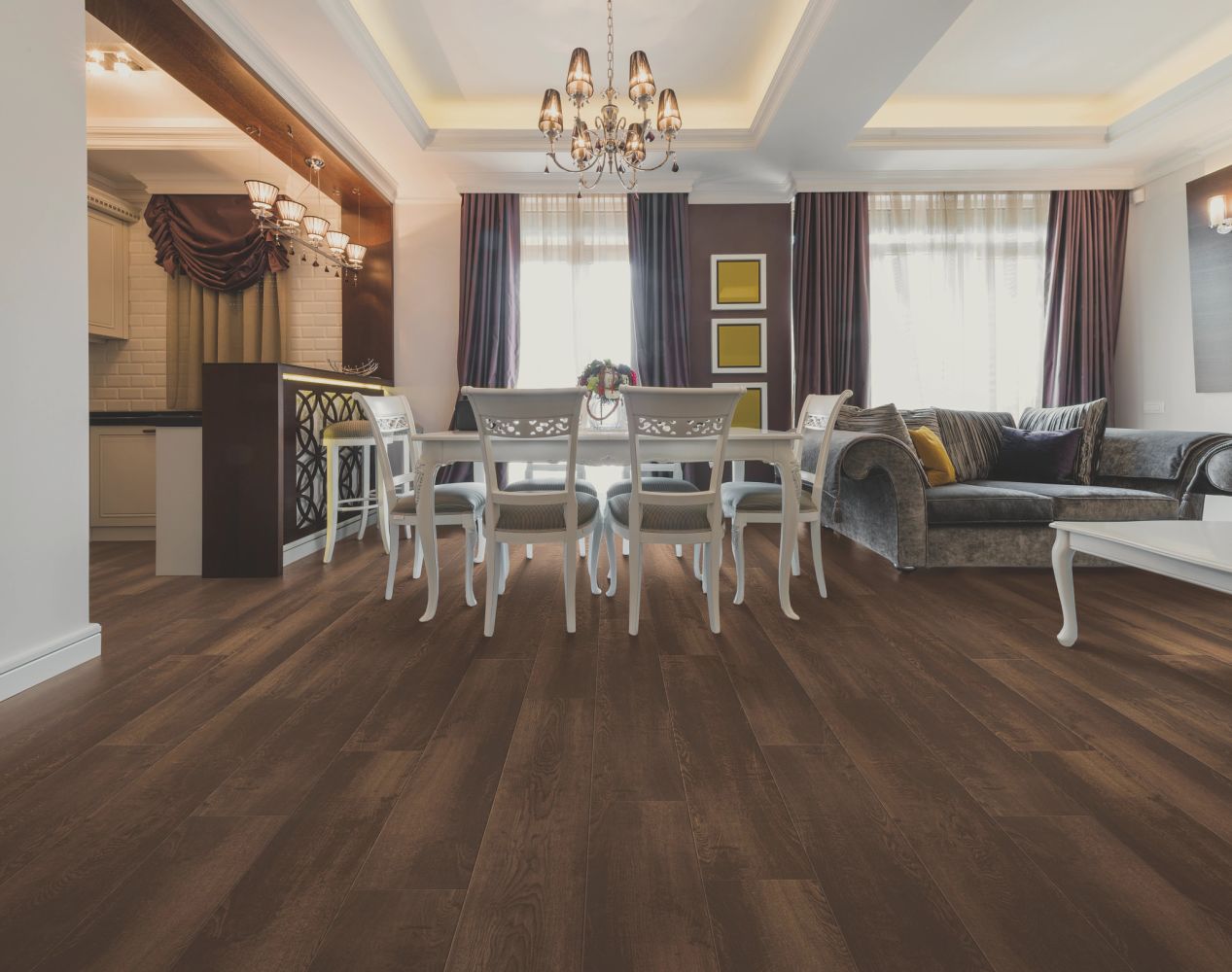 Resilient Residential COREtec Original Enhanced XL Vv035 Williamson Oak 00914_VV035