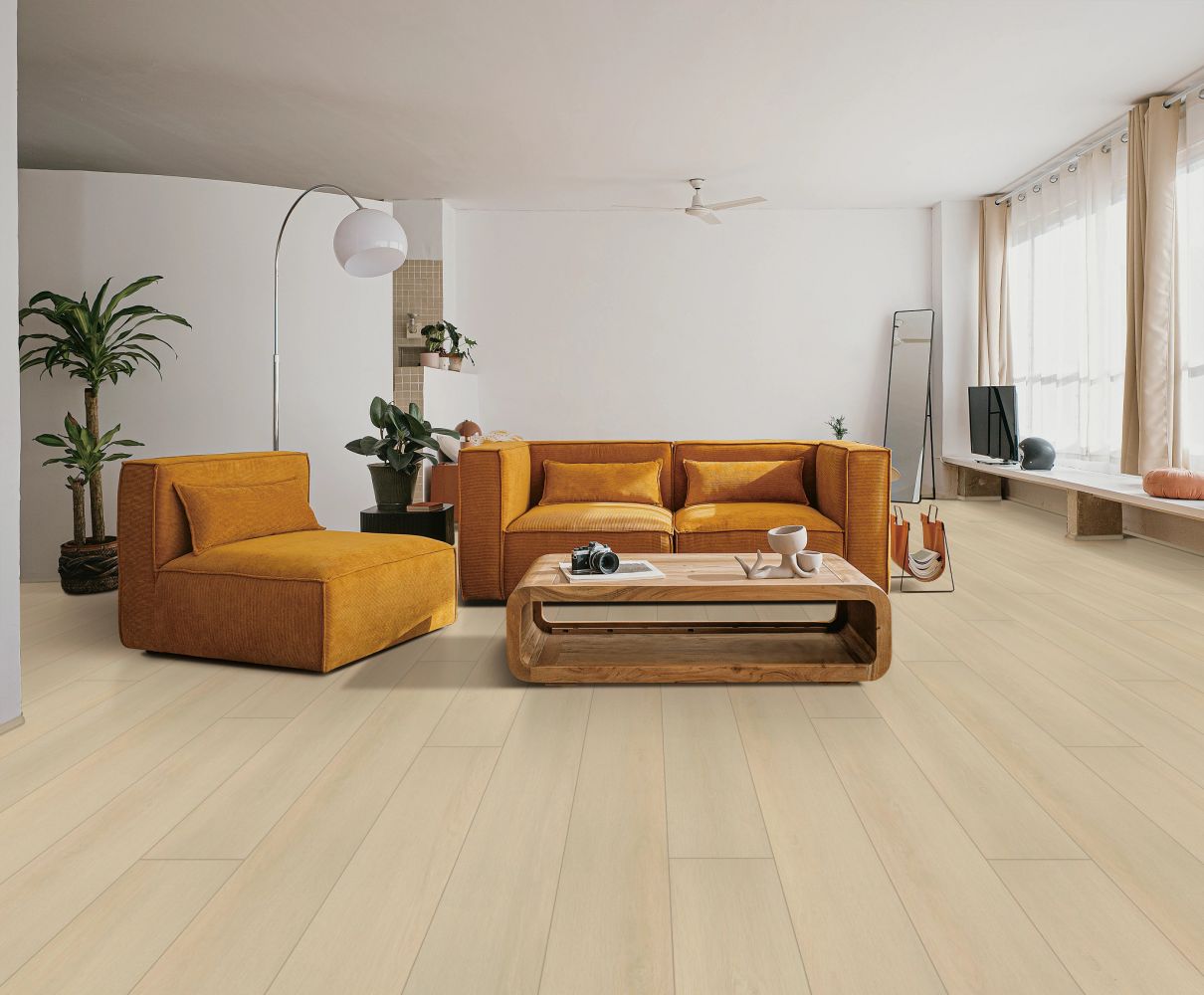 Resilient Residential COREtec Originals Enhanced 9×72 Cr501 Champagne Mist Oak 05085_CR501