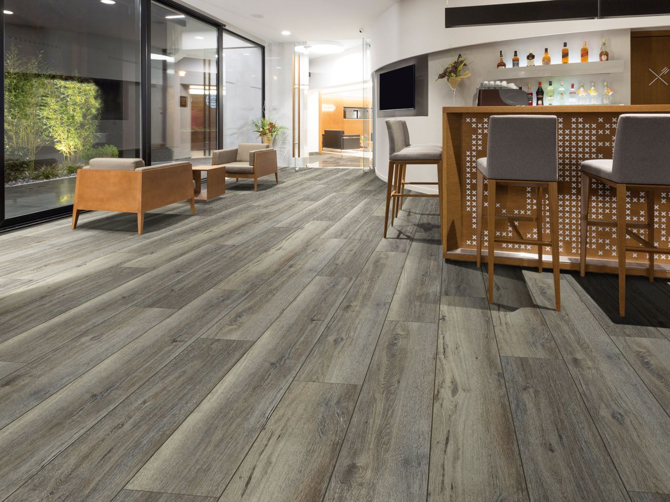 Shaw Floors Resilient Residential Intrepid HD Plus Silver Oak 05003_2024V
