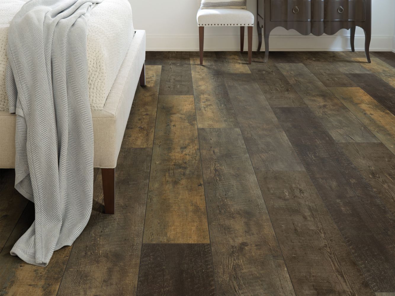 Shaw Floors Resilient Property Solutions Colossus HD + Timeless Barnboard 00194_VE243