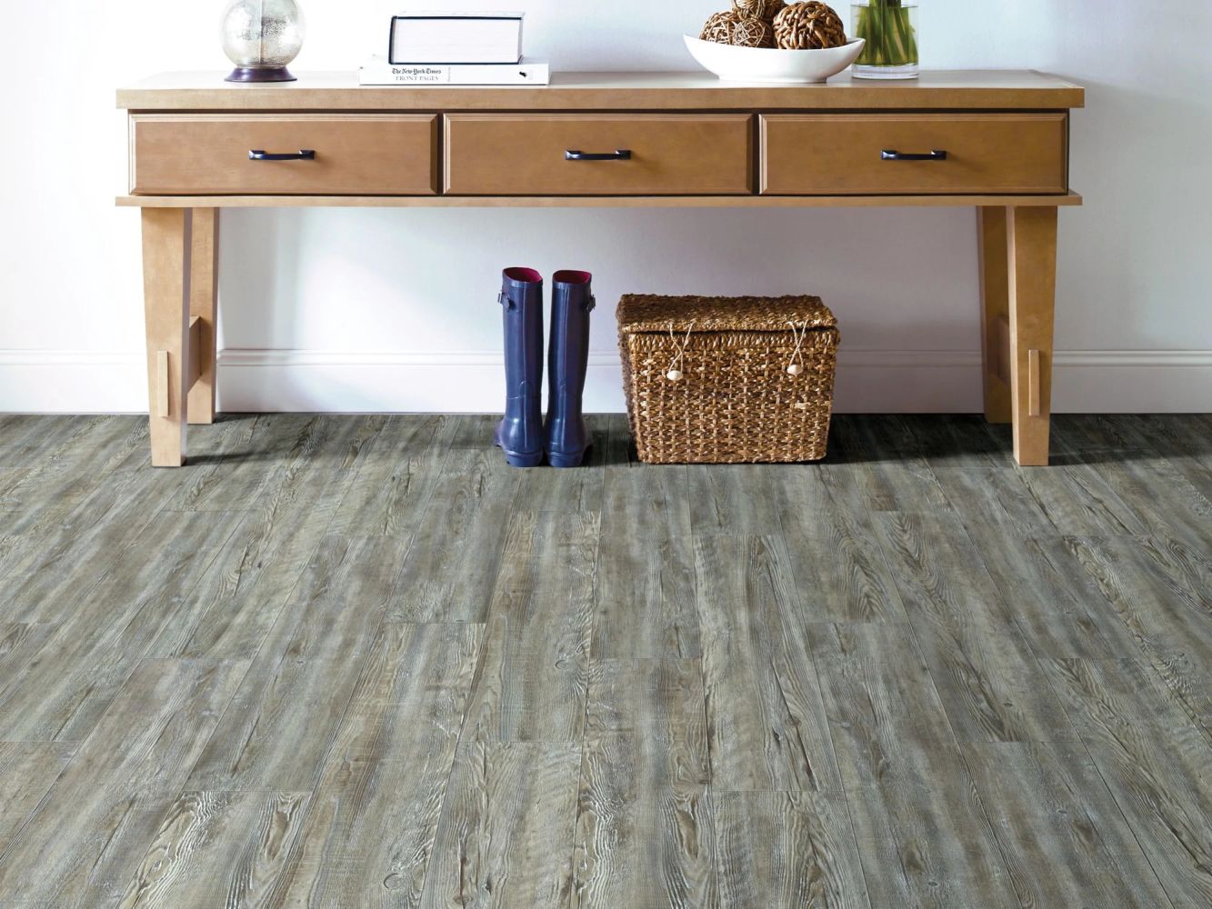 Shaw Floors Resilient Residential Impact Plus Weathered Barnboard 00400_2031V