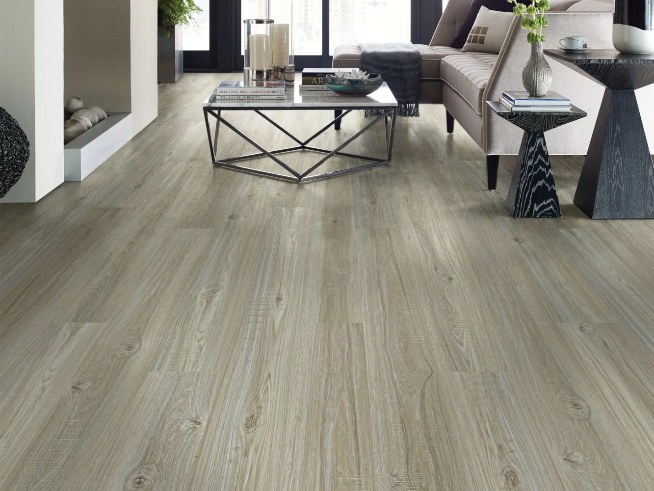 Shaw Floors Resilient Residential Impact Plus Washed Oak 00509_2031V