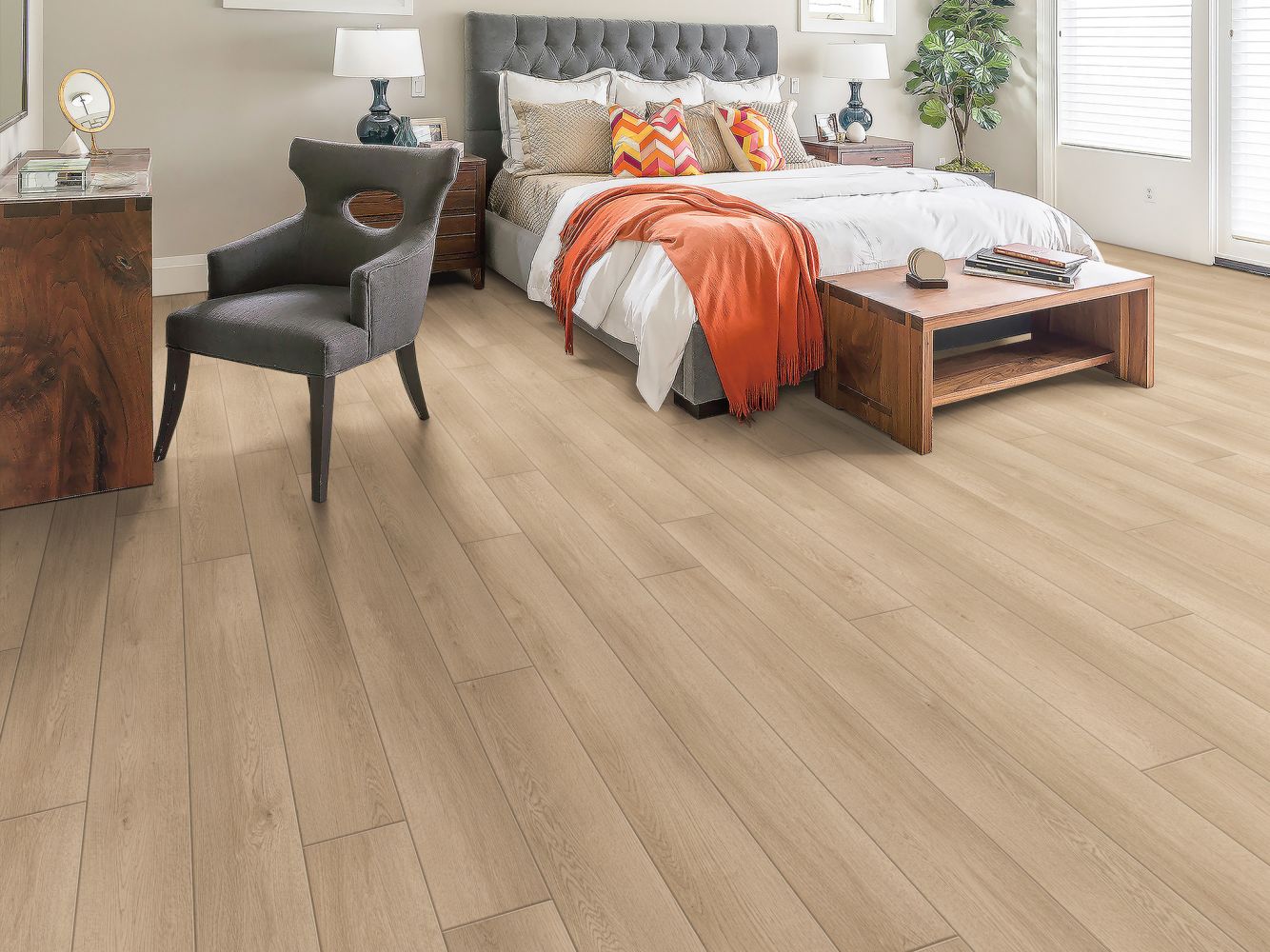 Shaw Floors Resilient Residential Starting Line Honey Gold 02098_3060V