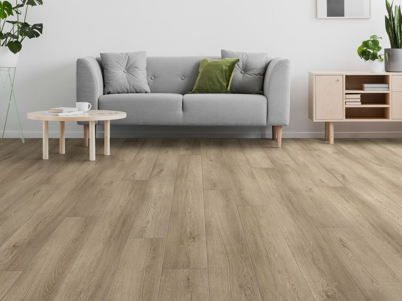 Shaw Floors Resilient Residential Starting Line Driftwood Taupe 07317_3060V