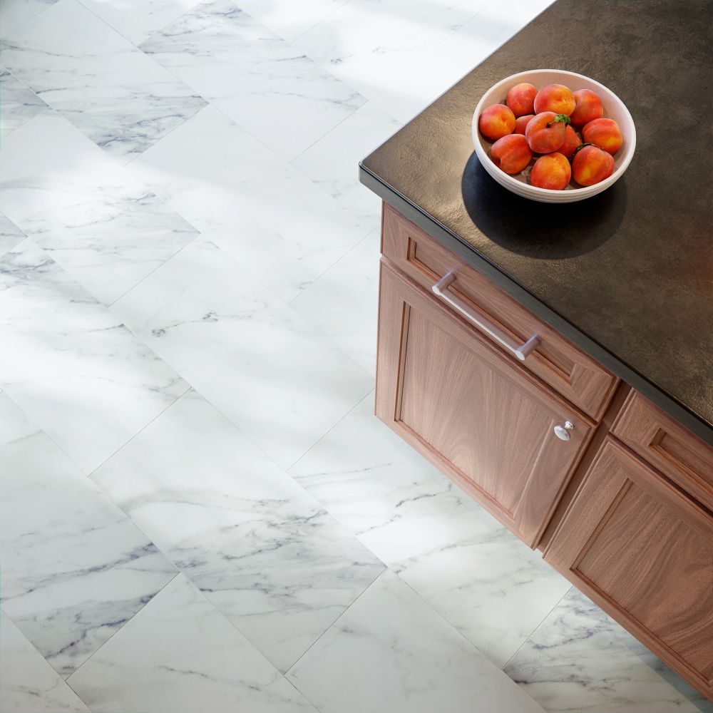 Philadelphia Commercial Resilient Commercial Obelisk SPC Carrara White 01172_5681V